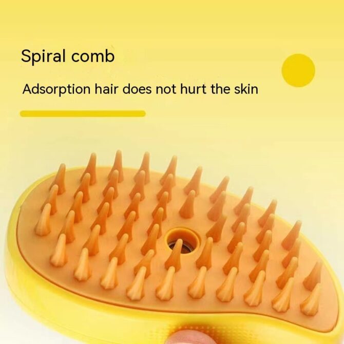 3 In 1 Cat Steam Brush Steamy Dog Brush Electric Spray Cat Hair Brushes For Massage Pet Grooming Comb Hair Removal Combs - Image 6