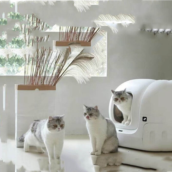 Smart MAX Fully Automatic Cat Litter Box Large Electric Fully Enclosed - Image 5