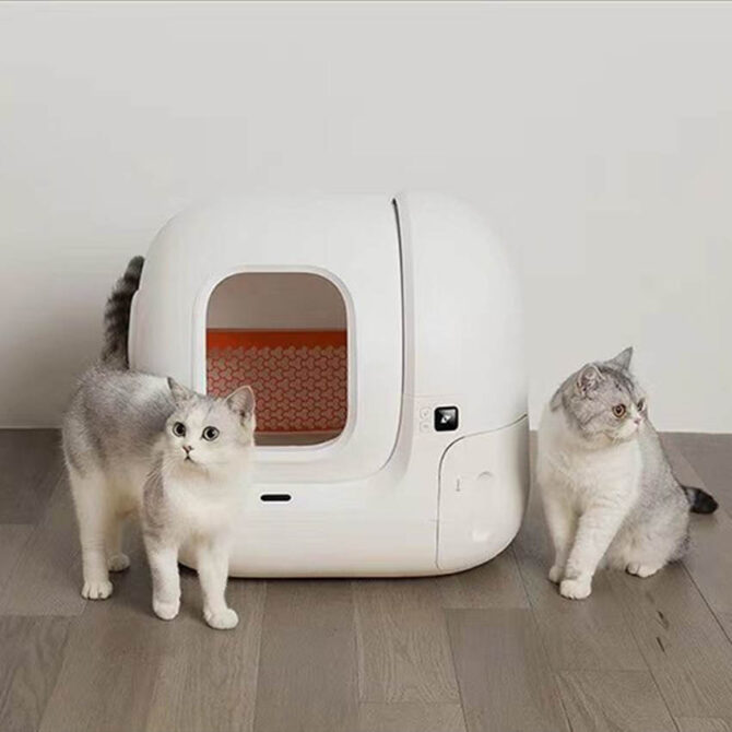 Smart MAX Fully Automatic Cat Litter Box Large Electric Fully Enclosed - Image 3