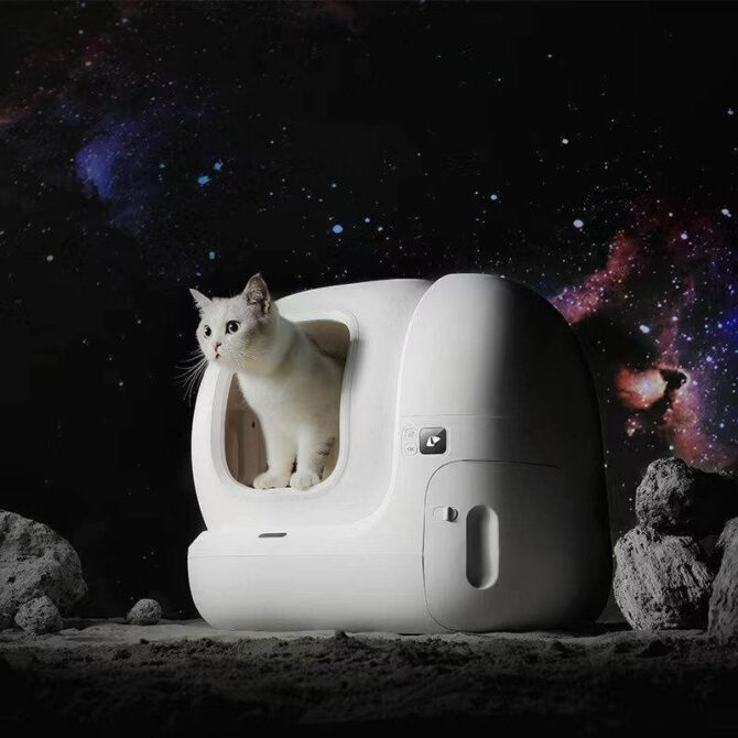 Smart MAX Fully Automatic Cat Litter Box Large Electric Fully Enclosed - Image 2